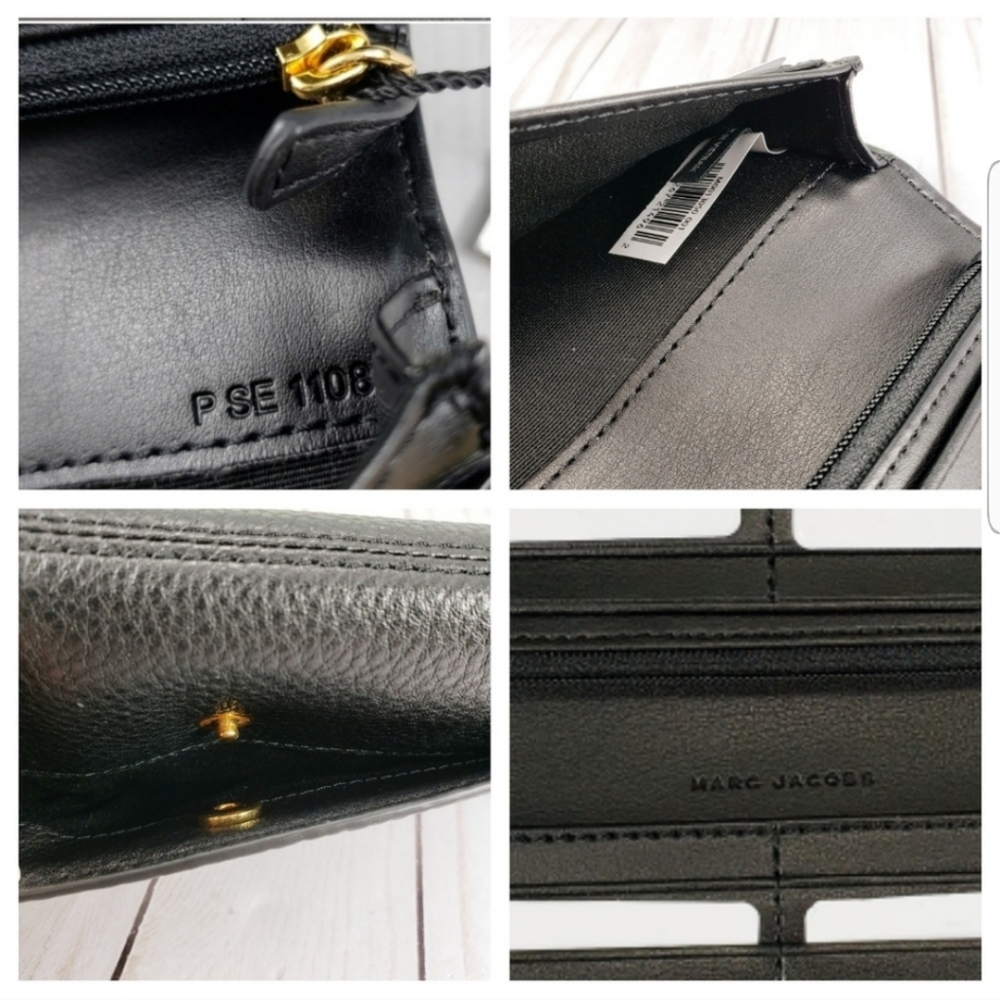 Marc Jacobs Open Face Leather Wallet - Picture 8 of 8